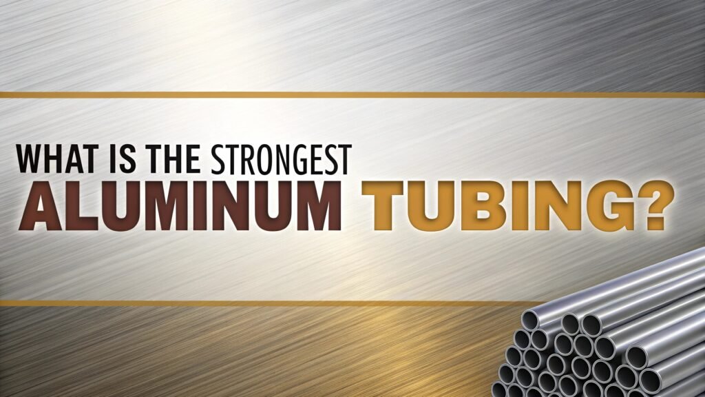 alt text: Chart comparing the tensile strength of different aluminum alloys like 6061, 7075, 2024